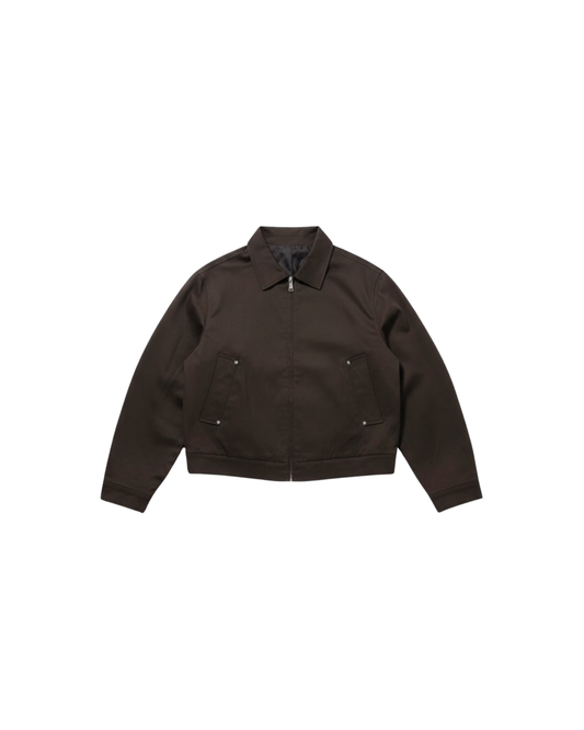 CROWN BOMBER BROWN JACKET